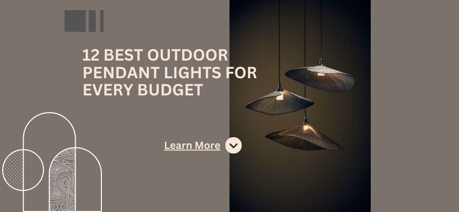 best outdoor pendant lights