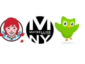 Wendy's and Maybelline and Duolingo